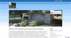 Desktop Screenshot of mccutcheoncrossinghoa.com